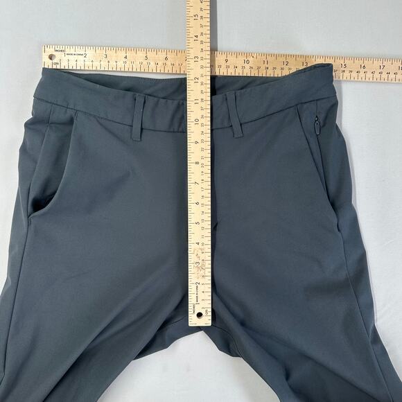 Lululemon Commission Slim Fit Pants Men’s Size 28 Dark Gray Casual Stretch - Picture 7 of 10